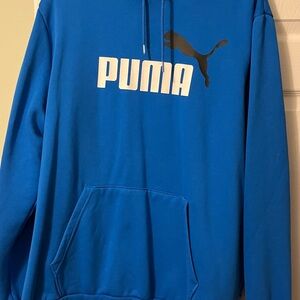 PUMA Men's Vibrant Blue Sweatshirt